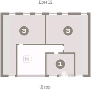 3-к квартира, вторичка, 95м2, 5/9 этаж