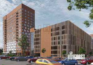 Студия квартира, строящийся дом, 24м2, 2/16 этаж