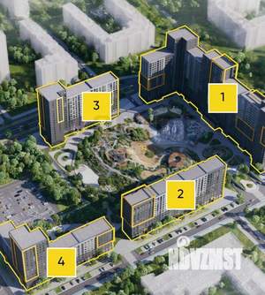 2-к квартира, вторичка, 62м2, 18/21 этаж