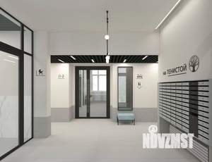 2-к квартира, строящийся дом, 54м2, 5/22 этаж