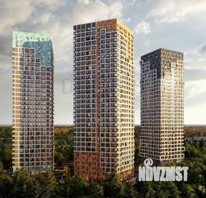 3-к квартира, сданный дом, 65м2, 18/25 этаж