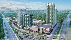 1-к квартира, сданный дом, 42м2, 10/32 этаж