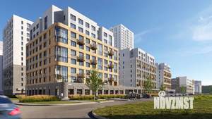 1-к квартира, строящийся дом, 28м2, 4/4 этаж