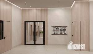 1-к квартира, строящийся дом, 32м2, 24/26 этаж