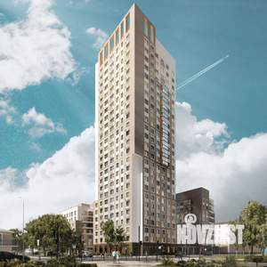 2-к квартира, строящийся дом, 58м2, 25/25 этаж