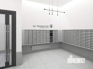 1-к квартира, строящийся дом, 40м2, 21/22 этаж