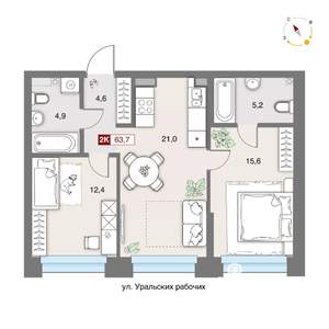 Фото квартиры на продажу (1)