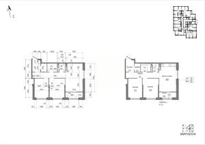 2-к квартира, вторичка, 65м2, 15/26 этаж