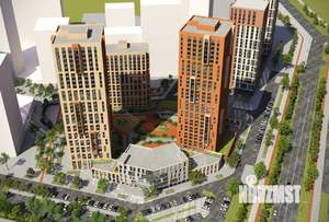 3-к квартира, строящийся дом, 86м2, 22/29 этаж