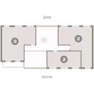 2-к квартира, вторичка, 79м2, 9/9 этаж