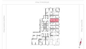 Студия квартира, вторичка, 23м2, 2/32 этаж