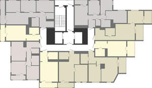 3-к квартира, вторичка, 64м2, 3/19 этаж