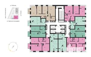 3-к квартира, вторичка, 64м2, 3/25 этаж