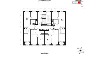 1-к квартира, вторичка, 40м2, 11/25 этаж