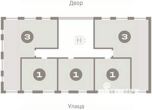 3-к квартира, вторичка, 81м2, 3/7 этаж