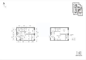 1-к квартира, вторичка, 47м2, 17/26 этаж