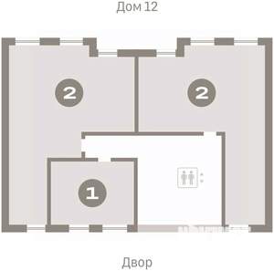 2-к квартира, вторичка, 90м2, 9/9 этаж