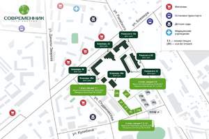 1-к квартира, вторичка, 42м2, 6/25 этаж