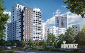2-к квартира, вторичка, 67м2, 3/25 этаж