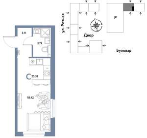 1-к квартира, вторичка, 25м2, 15/20 этаж