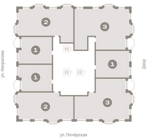 3-к квартира, вторичка, 121м2, 16/24 этаж