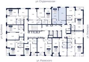 1-к квартира, вторичка, 42м2, 3/25 этаж