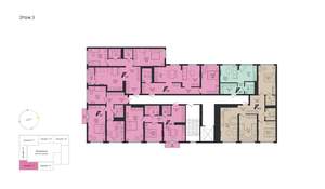 3-к квартира, вторичка, 86м2, 3/31 этаж