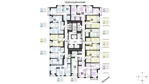 3-к квартира, вторичка, 89м2, 26/29 этаж