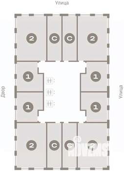 1-к квартира, вторичка, 37м2, 10/25 этаж