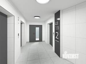 1-к квартира, строящийся дом, 40м2, 21/22 этаж