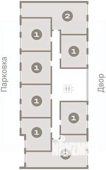 1-к квартира, вторичка, 36м2, 4/9 этаж
