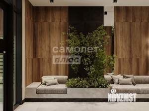 3-к квартира, строящийся дом, 55м2, 16/25 этаж