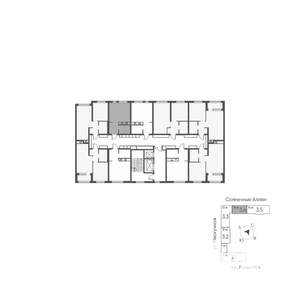 Студия квартира, вторичка, 25м2, 2/11 этаж