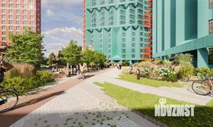 4-к квартира, строящийся дом, 125м2, 24/24 этаж
