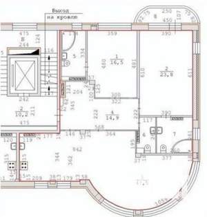 2-к квартира, вторичка, 118м2, 5/5 этаж