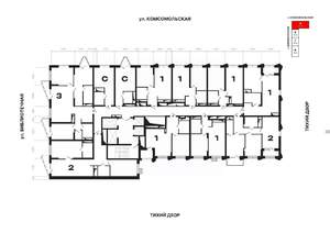 1-к квартира, вторичка, 35м2, 17/25 этаж