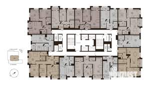 2-к квартира, вторичка, 72м2, 9/23 этаж