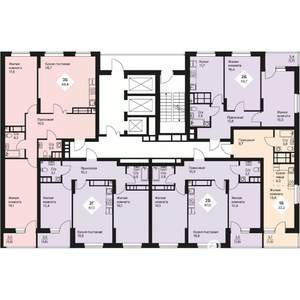 3-к квартира, вторичка, 89м2, 23/25 этаж