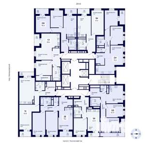 1-к квартира, вторичка, 47м2, 12/18 этаж