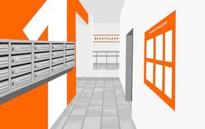 2-к квартира, вторичка, 58м2, 8/8 этаж