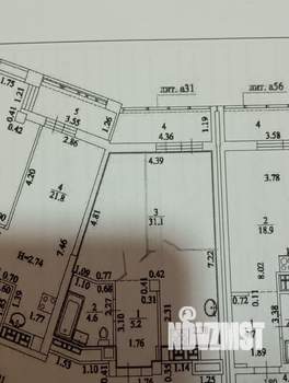 2-к квартира, вторичка, 41м2, 23/25 этаж