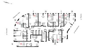 2-к квартира, вторичка, 90м2, 16/25 этаж