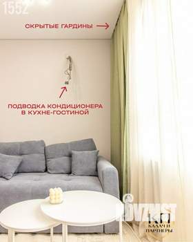 2-к квартира, вторичка, 55м2, 13/25 этаж