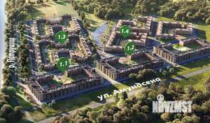 2-к квартира, вторичка, 57м2, 2/4 этаж