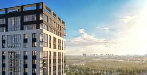 2-к квартира, строящийся дом, 55м2, 4/20 этаж