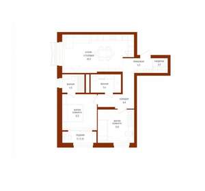 2-к квартира, вторичка, 75м2, 10/29 этаж