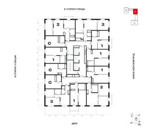 Студия квартира, строящийся дом, 25м2, 20/25 этаж