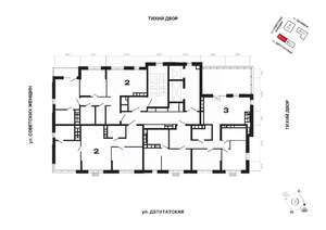 2-к квартира, вторичка, 66м2, 20/20 этаж