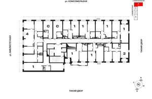 1-к квартира, вторичка, 38м2, 4/25 этаж