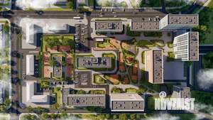 3-к квартира, строящийся дом, 47м2, 24/27 этаж